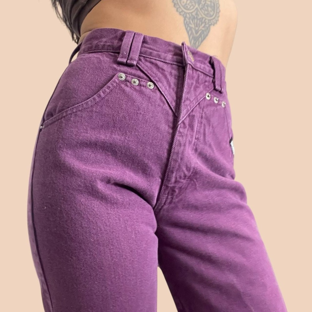 Vintage high rise rodeo jeans rough rider 25” waist